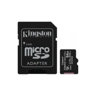 Karta pamięci Kingston microSD 64GB Canvas Select Plus 100MB/s + SD Adapter SDCS2/64GB - Czarna | Sklep ITnes.pl - IT for BUSINE
