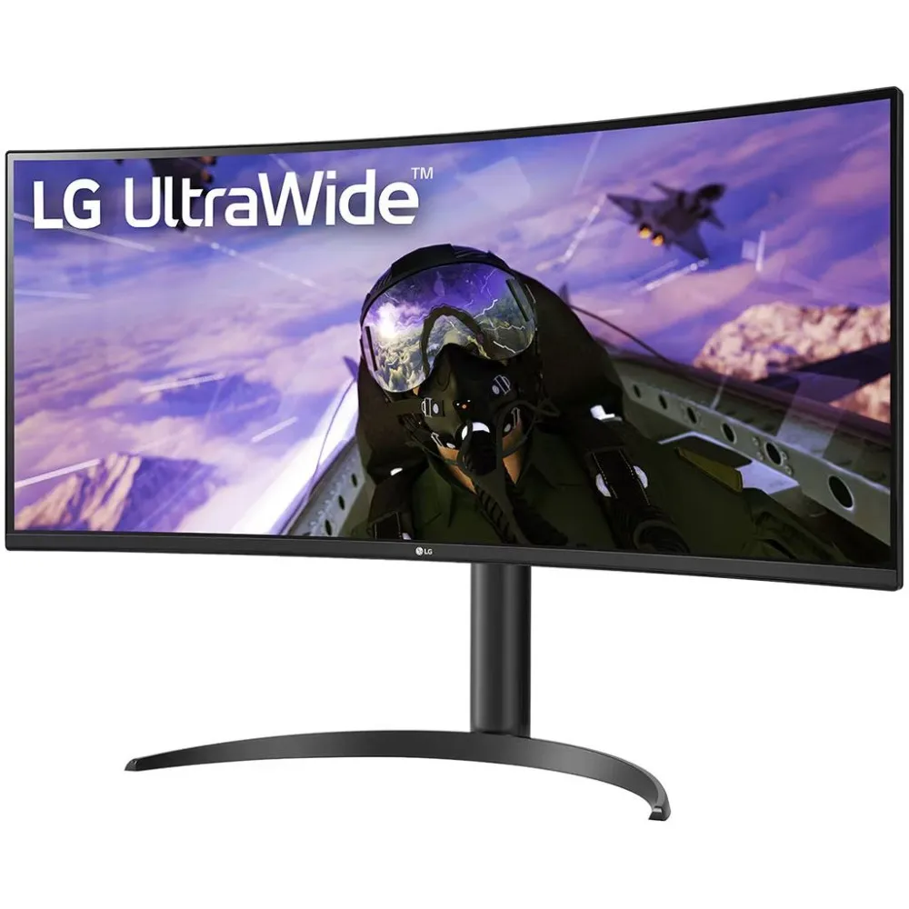 Monitor LG Ultrawide 34WP65CP-B - 34"/3440x1440 (UWQHD)/160Hz/21:9/zakrzywiony/VA/FreeSync/HDR/1 ms/Czarny - zdjęcie