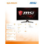 Monitor MSI Optix MAG27C OPTIX MAG27C - 27", 1920x1080 (Full HD), 144Hz, zakrzywiony, VA, 1 ms, Czarny - zdjęcie 5