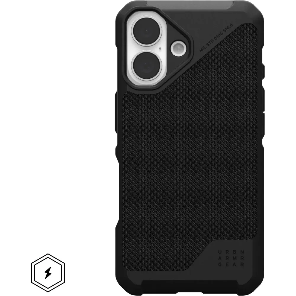 Etui ochronne na smartfon UAG Metropolis LT Magsafe do iPhone 16 z MagSafe 114454113940, Czarne | Sklep ITnes.pl, IT for BUSINES