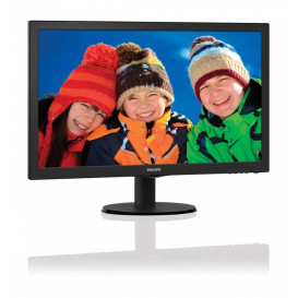 Monitor Philips 243V5LHAB 243V5LHAB/00 - 23,6"/1920x1080 (Full HD)/60Hz/TFT/5 ms/Czarny