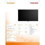 Monitor Toshiba TD-E493V - zdjęcie poglądowe 4