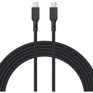 Kabel AUKEY USB-C do USB-C CB-NCC2 BK, 1.8m, Power Delivery 3A 60W, USB 2.0, Czarny | Sklep ITnes.pl, IT for BUSINESS