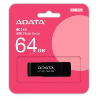 Pendrive ADATA UC310 64GB USB3.2 UC310-64G-RBK - Czarny