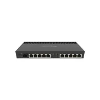 Router MikroTik RouterBOARD RB4011IGS+RM, 10x 1000Mbps RJ45, 1x 10Gbps SFP+, RouterOS L5, możliwość instalacji w szafie rack | S