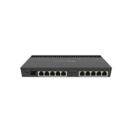 Router MikroTik RouterBOARD RB4011IGS+RM, 10x 1000Mbps RJ45, 1x 10Gbps SFP+, RouterOS L5, możliwość instalacji w szafie rack | S