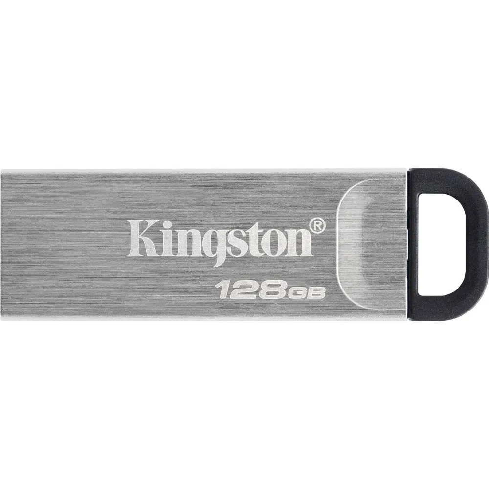 Pendrive Kingston DataTraveler Kyson 128GB USB 3.2 Gen. 1 DTKN/128GB - Kolor srebrny, Czarny | Sklep ITnes.pl - IT for BUSINESS