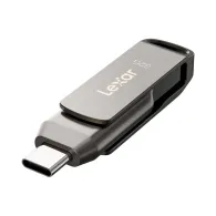 Pendrive Lexar 32GB JumpDrive Dual Drive D400 LJDD400032G-BNQNG - USB 3.1, 100MB|s, Szary