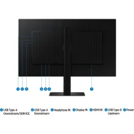 Monitor Samsung ViewFinity S8 S80D LS27D800EAUXEN, 27", 3840x2160 (4K), 60Hz, IPS, HDR, 5 ms, pivot, Czarny | Sklep ITnes.pl, IT