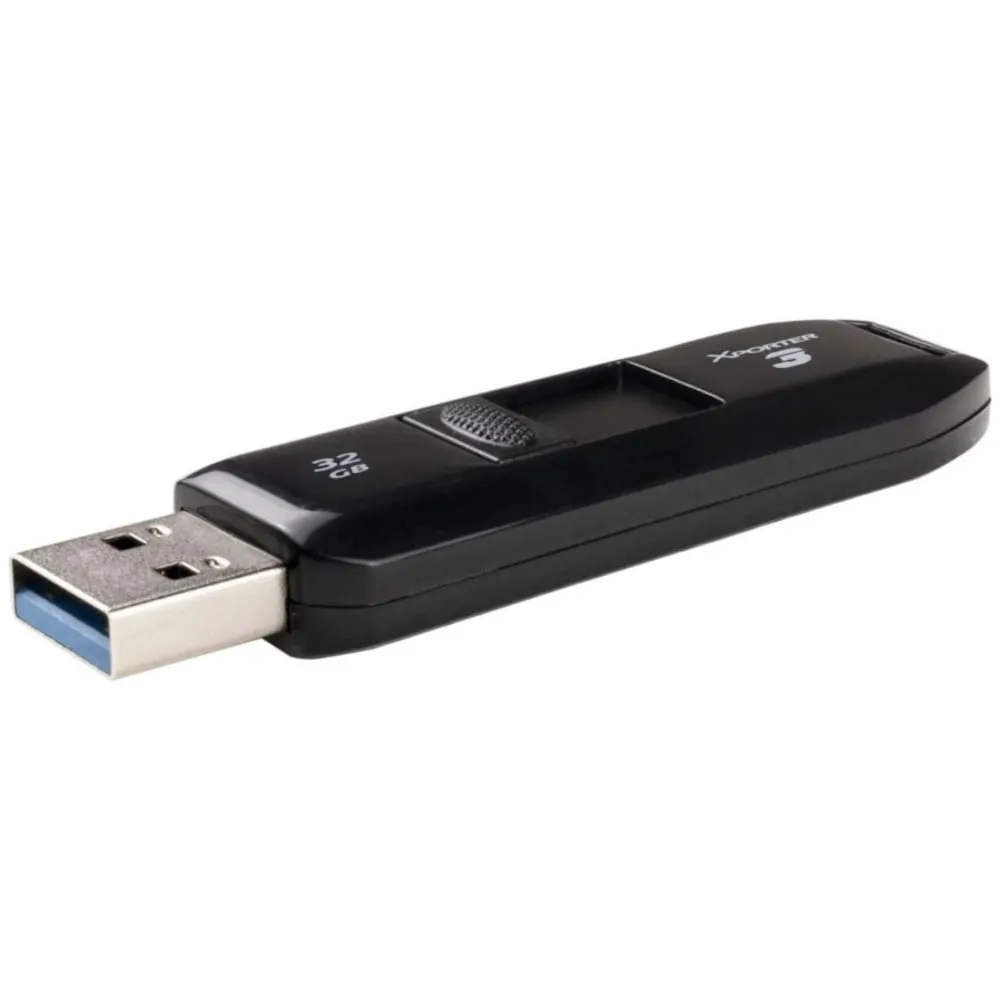 Pendrive Patriot Xporter 3 32GB USB-A 3.2 PSF32GX3B3U - 80 MB|s, Czarny Pendrive Patriot Xporter 3 32GB USB-A 3.2 PSF32GX3B3U - 80 MB|s, Czarny