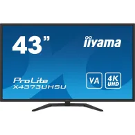 Monitor iiyama ProLite X4373UHSU-B1, 42,5", 3840x2160 (4K), 60Hz, VA, HDR, 3 ms, Czarny | Sklep ITnes.pl, IT for BUSINESS