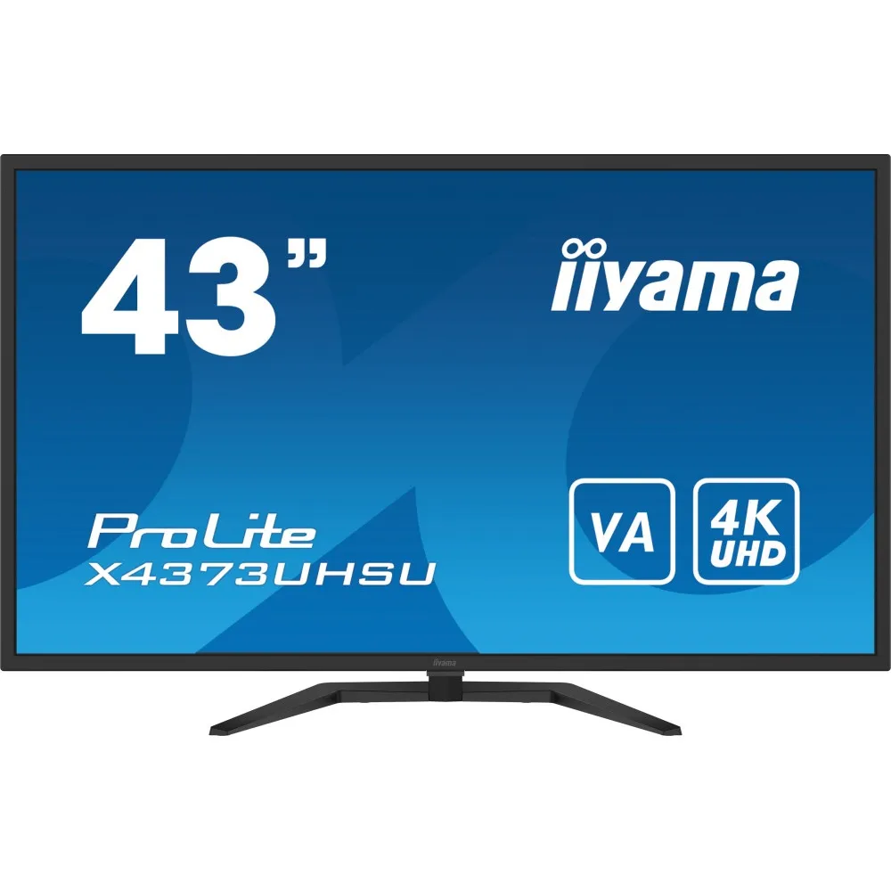 Monitor iiyama ProLite X4373UHSU-B1, 42,5", 3840x2160 (4K), 60Hz, VA, HDR, 3 ms, Czarny | Sklep ITnes.pl, IT for BUSINESS