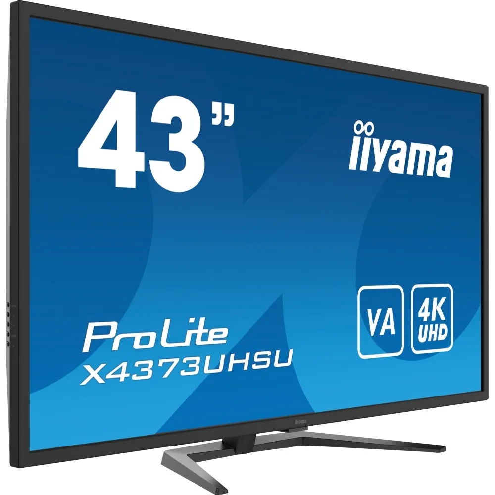 Monitor iiyama ProLite X4373UHSU-B1 - 42,5"/3840x2160 (4K)/60Hz/VA/HDR/3 ms/Czarny - zdjęcie