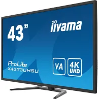Monitor iiyama ProLite X4373UHSU-B1, 42,5", 3840x2160 (4K), 60Hz, VA, HDR, 3 ms, Czarny | Sklep ITnes.pl, IT for BUSINESS