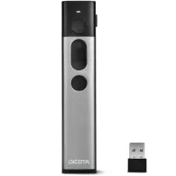 Prezenter bezprzewodowy laserowy Dicota D32075 - 2.4GHz USB dongle, Srebrny