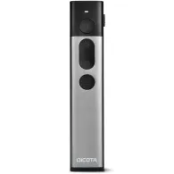 Prezenter bezprzewodowy laserowy Dicota D32075 - 2.4GHz USB dongle, Srebrny