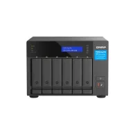 Serwer NAS QNAP Tower TVS-H674-I3-JL, Tower, Intel Core i3-12100, 64GB RAM, 80TB, 6 wnęk, 2 x M.2, hot-swap, 3 lata Carry-in | S