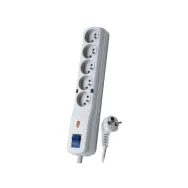 Listwa antyprzepięciowa Lestar LF-530WA 3L EMI/RFI 1966000712 - 3,m, 5 gniazd, Szara | Sklep ITnes.pl - IT for BUSINESS