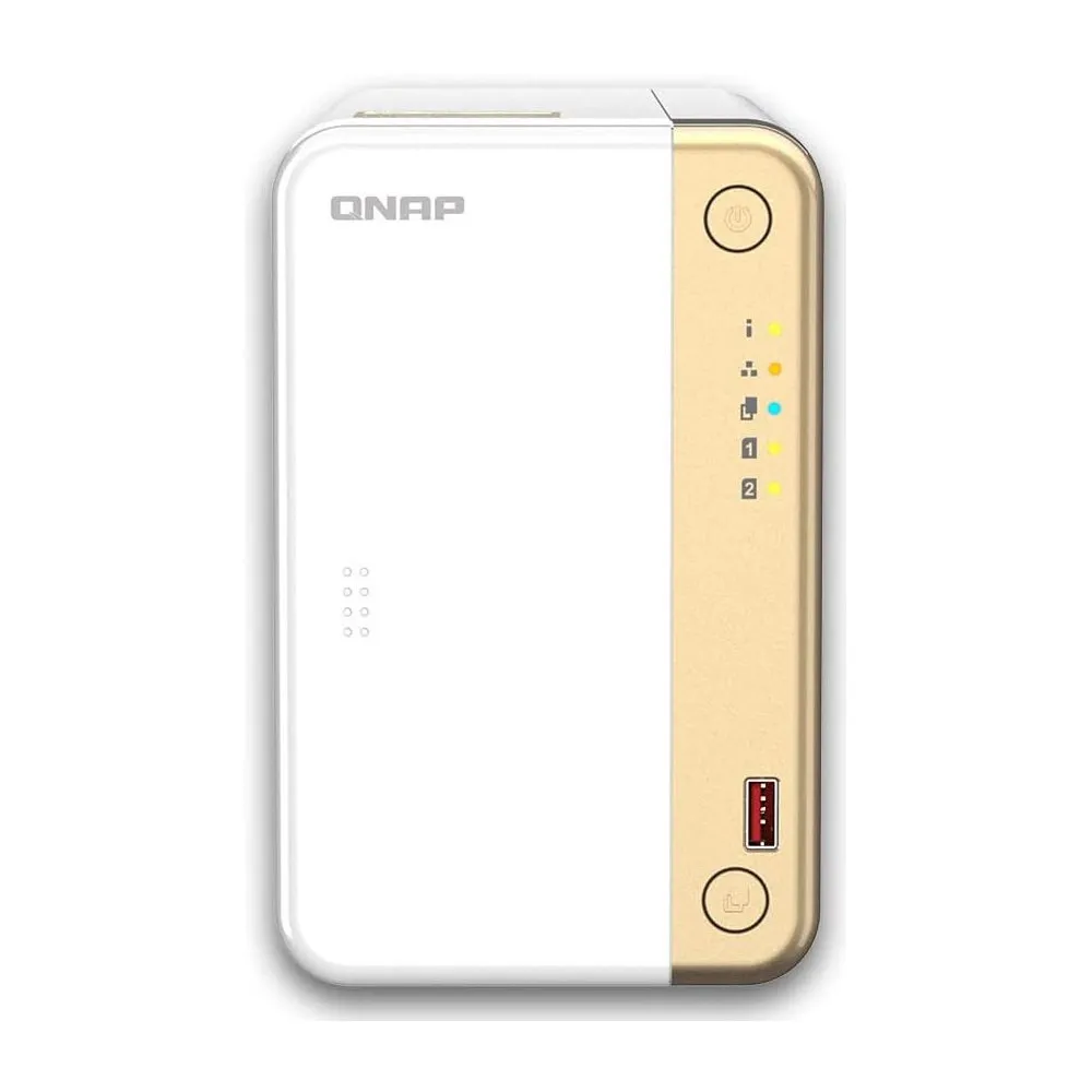 Serwer NAS QNAP Tower TS-262-2TYZ, Tower, Intel Celeron N4505, 16GB RAM, 6TB, 2 wnęki, 2 x M.2 | Sklep ITnes.pl, IT for BUSINESS