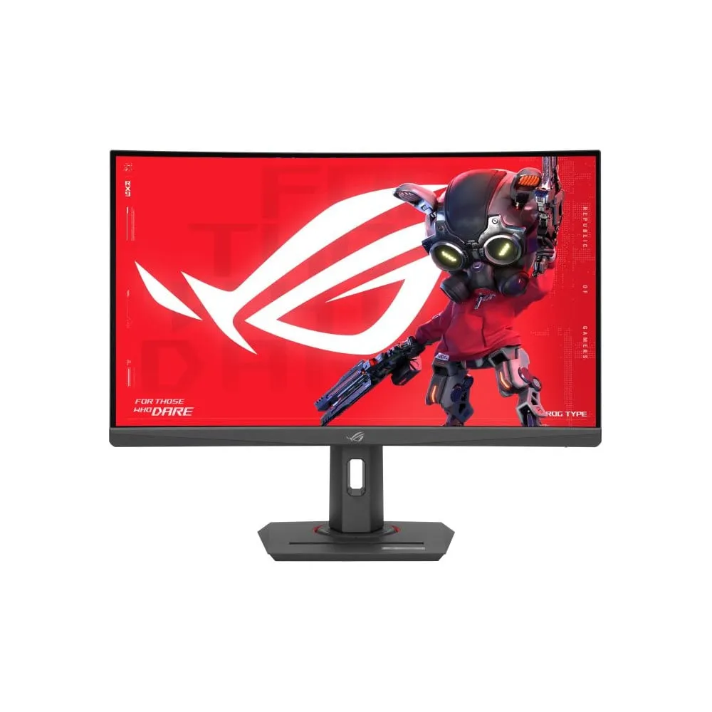 Monitor ASUS ROG Strix XG27WCS 90LM09P1-B01370, 27", 2560x1440 (QHD), 180Hz, zakrzywiony, Fast VA, FreeSync, HDR, 1 ms, USB-C, C