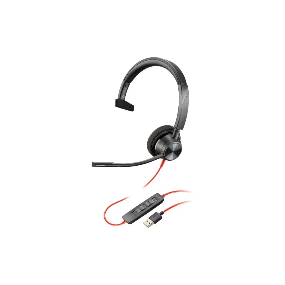 Zestaw słuchawkowy HP Poly Blackwire 3310 Microsoft Teams Certified USB-A Headset 767F6AA
