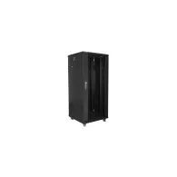 Szafa rack 19" 27U Lanberg FF01-6627-12B, 600 x 600 x 1381 mm, drzwi szklane | Sklep ITnes.pl, IT for BUSINESS