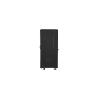 Szafa rack 19" 27U Lanberg FF01-6627-12B, 600 x 600 x 1381 mm, drzwi szklane | Sklep ITnes.pl, IT for BUSINESS