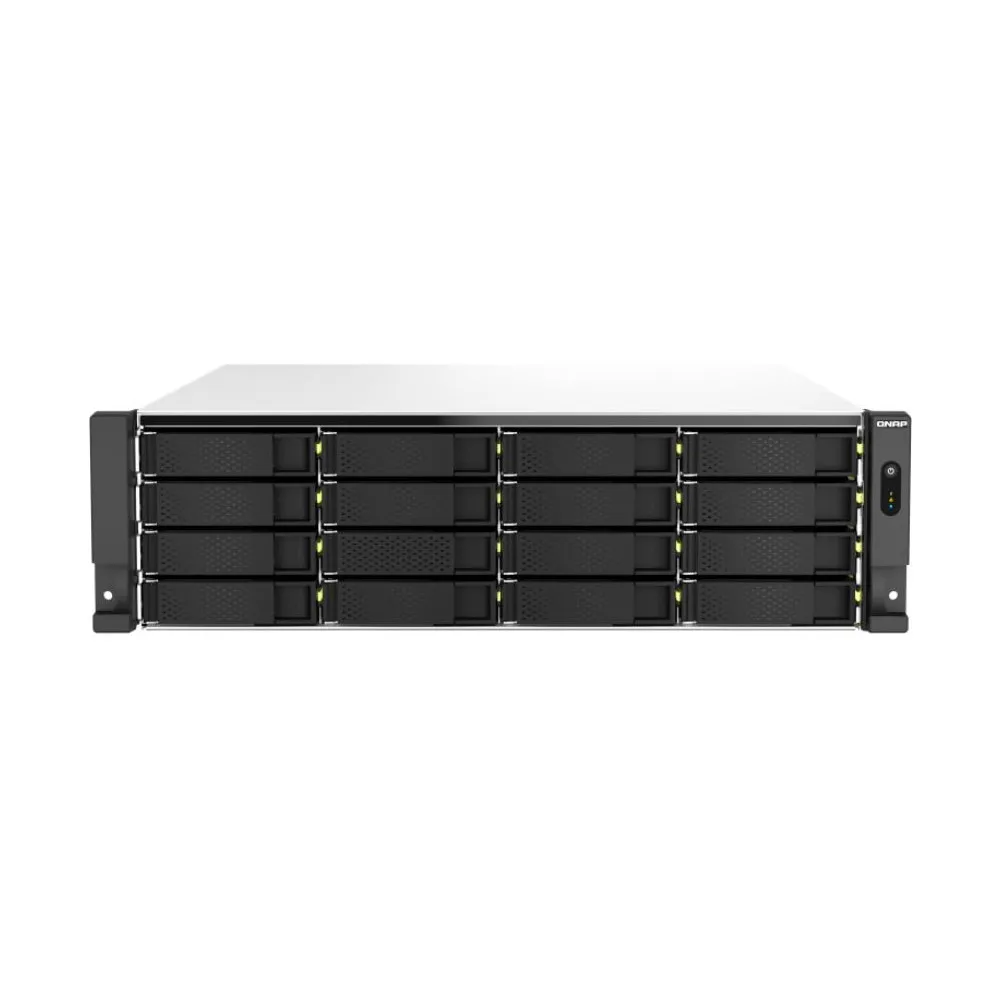 Serwer NAS QNAP Rack TS-H2287XU-RP-E2336-32G - Rack (3U)/Intel Xeon E-2236/32 GB RAM/22 wnęk/hot-swap/3 lata Carry-in