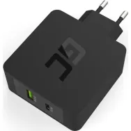 Ładowarka sieciowa Green Cell 1x USB-A 1x USB-C + + kabel USB-C CHAR10 - Czarna | Sklep ITnes.pl - IT for BUSINESS