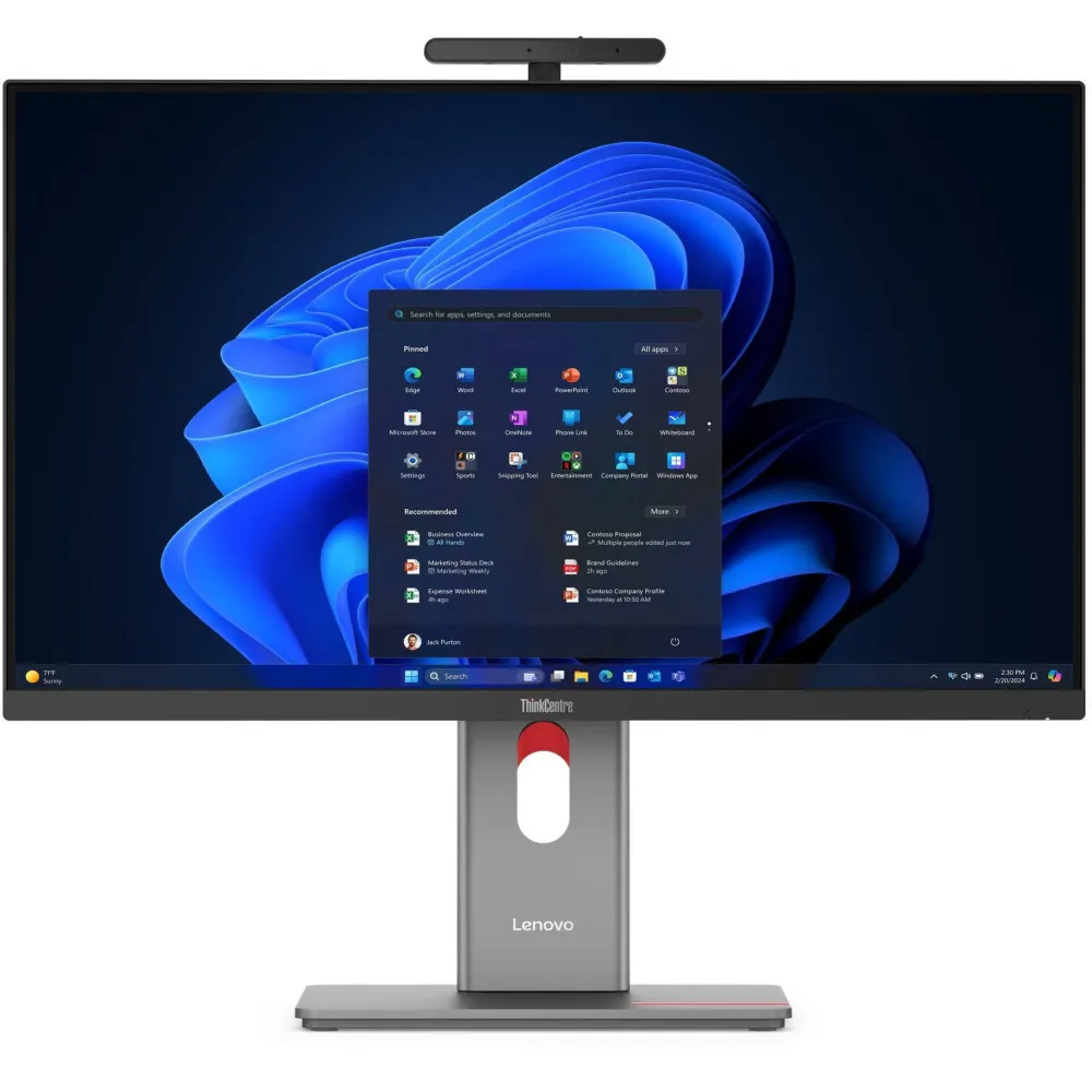 Komputer All-in-One Lenovo ThinkCentre M90a Pro Gen 6 13AMSLF79PB - Core Ultra 5 235 vPro/27" QHD IPS/RAM 32GB/1TB/Czarny/WiFi/Win 11 Pro - zdjęcie