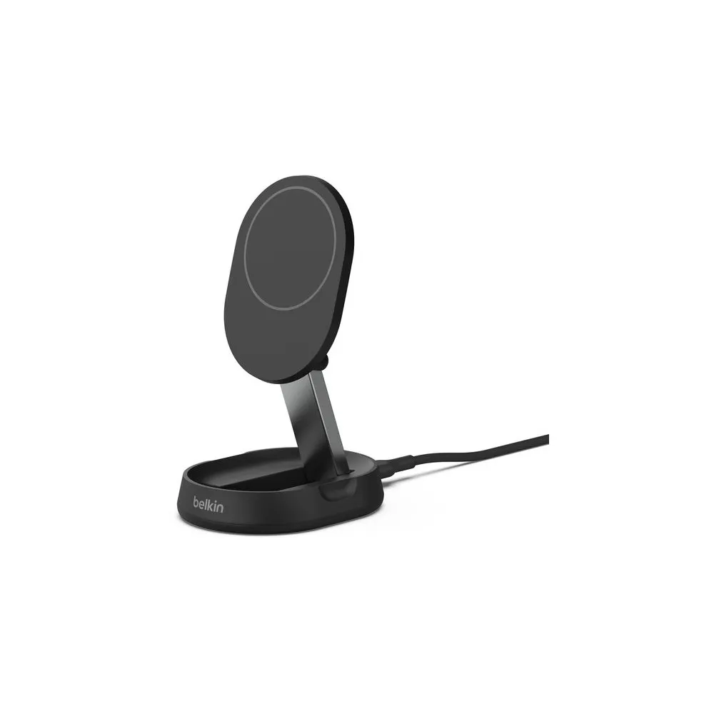 Ładowarka indukcyjna Belkin BoostCharge Pro Convertible Magnetic Wireless Charging Stand with Qi2 15W WIA008BTBK - Czarna