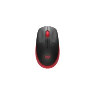 Mysz bezprzewodowa Logitech M190 Full-size 910-005908 - Czarna, Czerwona | Sklep ITnes.pl - IT for BUSINESS
