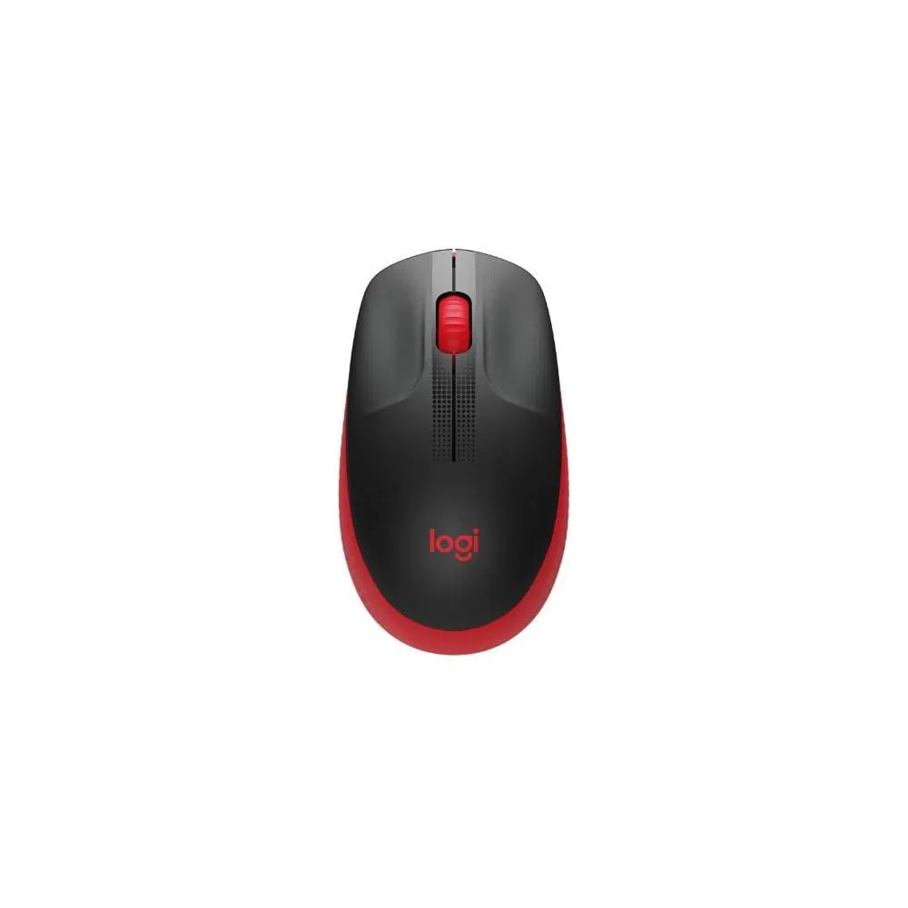 Mysz bezprzewodowa Logitech M190 Full-size 910-005908 - Czarna, Czerwona | Sklep ITnes.pl - IT for BUSINESS