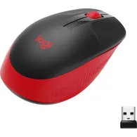 Mysz bezprzewodowa Logitech M190 Full-size 910-005908 - Czarna, Czerwona | Sklep ITnes.pl - IT for BUSINESS