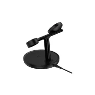 Ładowarka indukcyjna Baseus Swan 3-in-1 20W WXTE000101 do Apple iPhone, Watch i AirPods - Czarna