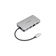 Stacja dokująca Targus 4K Dock USB-C DOCK419EUZ - Kolor srebrny, Czarna | Sklep ITnes.pl - IT for BUSINESS