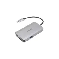Stacja dokująca Targus 4K Dock USB-C DOCK419EUZ - Kolor srebrny, Czarna | Sklep ITnes.pl - IT for BUSINESS