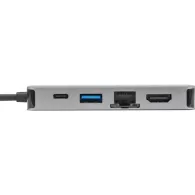 Stacja dokująca Targus 4K Dock USB-C DOCK419EUZ - Kolor srebrny, Czarna | Sklep ITnes.pl - IT for BUSINESS