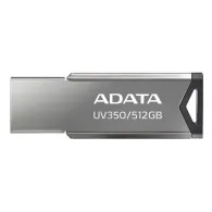 Pendrive ADATA UV350 512GB USB3.2 AUV350-512G-RBK - Srebrny