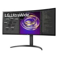 Monitor LG 34WP85CP-B 34WP85CP-B.AEU, 34", 3440x1440 (UWQHD), 60Hz, 21:9, zakrzywiony, IPS, FreeSync, HDR, 5 ms, Czarny | Sklep 