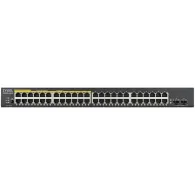 Switch zarządzalny Zyxel GS190048HPV2-EU0101F, 48x 10|1000Mbps RJ45, 2x 1Gbps SFP, POE+ 170W | Sklep ITnes.pl, IT for BUSINESS