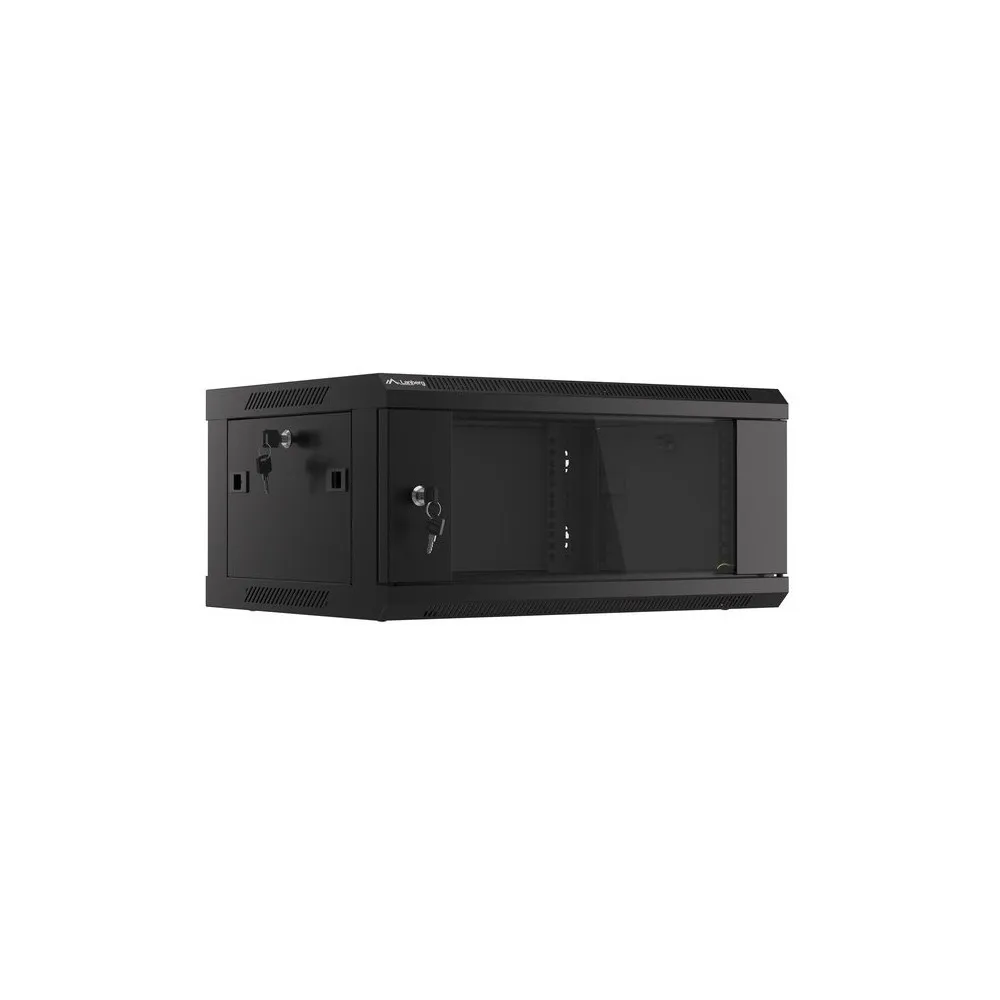 Szafa rack 19" 4U Lanberg WF01-6404-10B, 600 x 290 x 450 mm | Sklep ITnes.pl, IT for BUSINESS Szafa rack 19" 4U Lanberg WF01-6404-10B, 600 x 290 x 450 mm | Sklep ITnes.pl, IT for BUSINESS