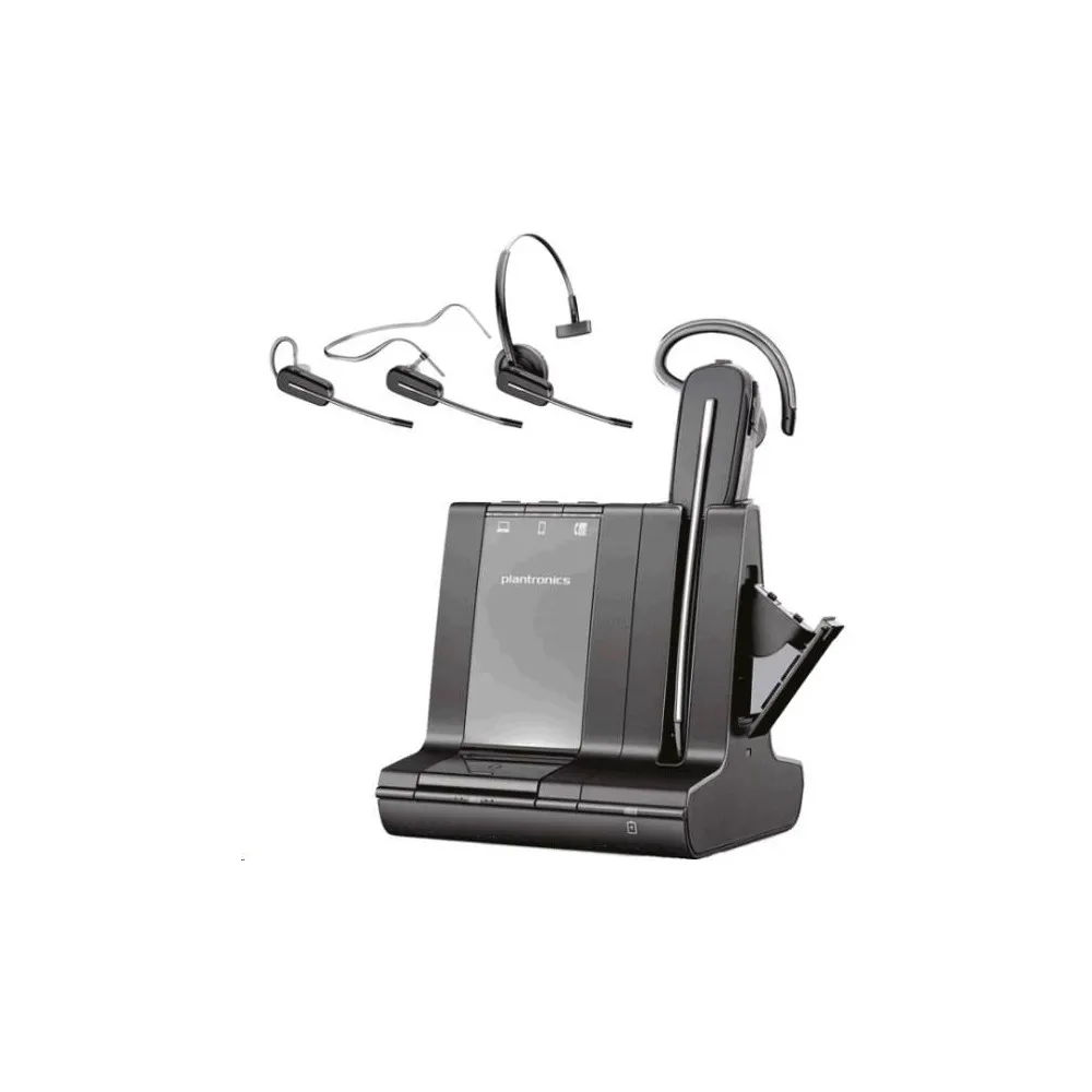 Zestaw słuchawkowy Poly Savi 8245-M DECT 1880-1900 MHz Headset +USB-A to Micro USB Cable Customer Special 9 8D3G1AA