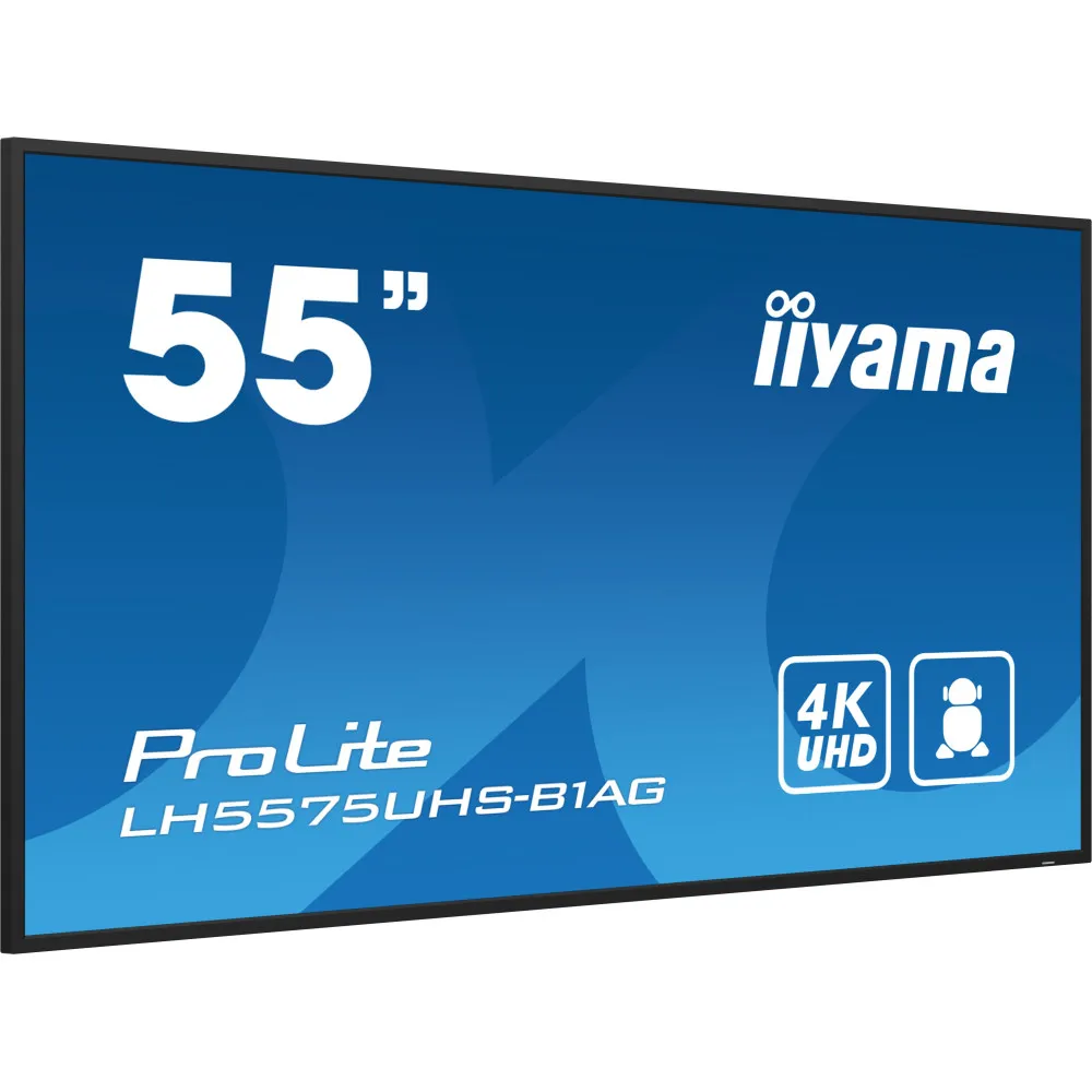 Monitor iiyama ProLite LH5575UHS-B1AG - 54,6"/3840x2160 (4K)/IPS/8 ms/Czarny - zdjęcie