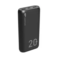 Powerbank Silicon Power QS15 20000mAh QC3.0+PD 2xUSB A 1x mUSB 1x USB C SP20KMAPBKQS150K - Czarny | Sklep ITnes.pl - IT for BUSI