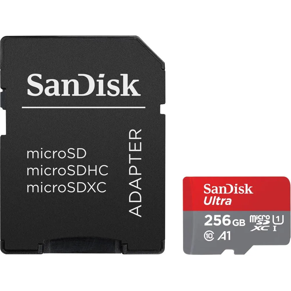 Karta pamięci SanDisk Ultra microSDXC 256GB 150MB/s + adapter SDSQUAC-256G-GN6MA - Szara, Czarowna | Sklep ITnes.pl - IT for BUS