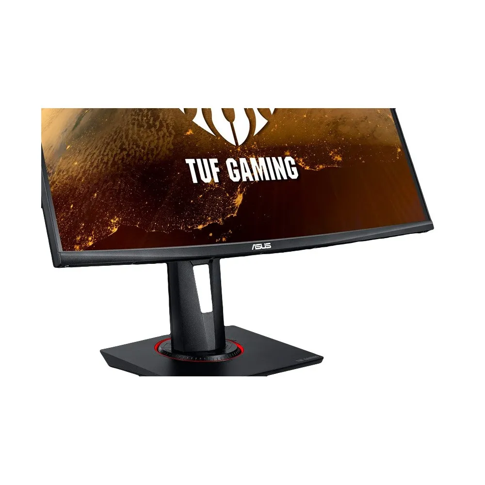 Monitor ASUS TUF Gaming VG27WQ - 27"/2560x1440 (QHD)/165Hz/zakrzywiony/VA/FreeSync/HDR/1 ms/pivot/Czarny - zdjęcie