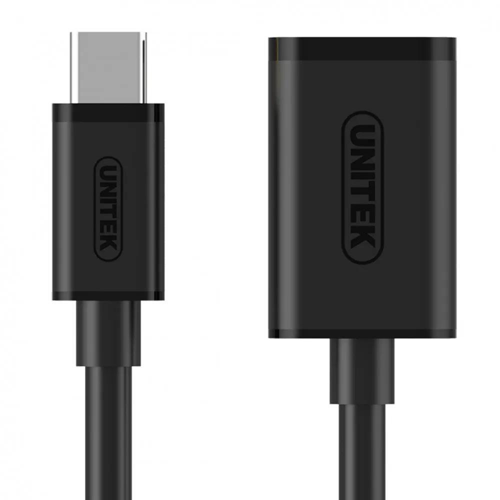 Kabel USB Unitek USB-A, USB-C Y-C476BK - zdjęcie poglądowe 3