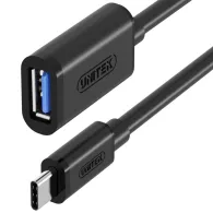 Kabel USB Unitek USB-A, USB-C Y-C476BK - zdjęcie poglądowe 1