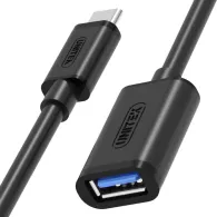 Kabel USB Unitek USB-A, USB-C Y-C476BK - zdjęcie poglądowe 2